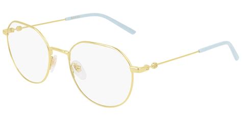 gucci 06840|Gucci™ GG0684O 004 51 Gold Eyeglasses .